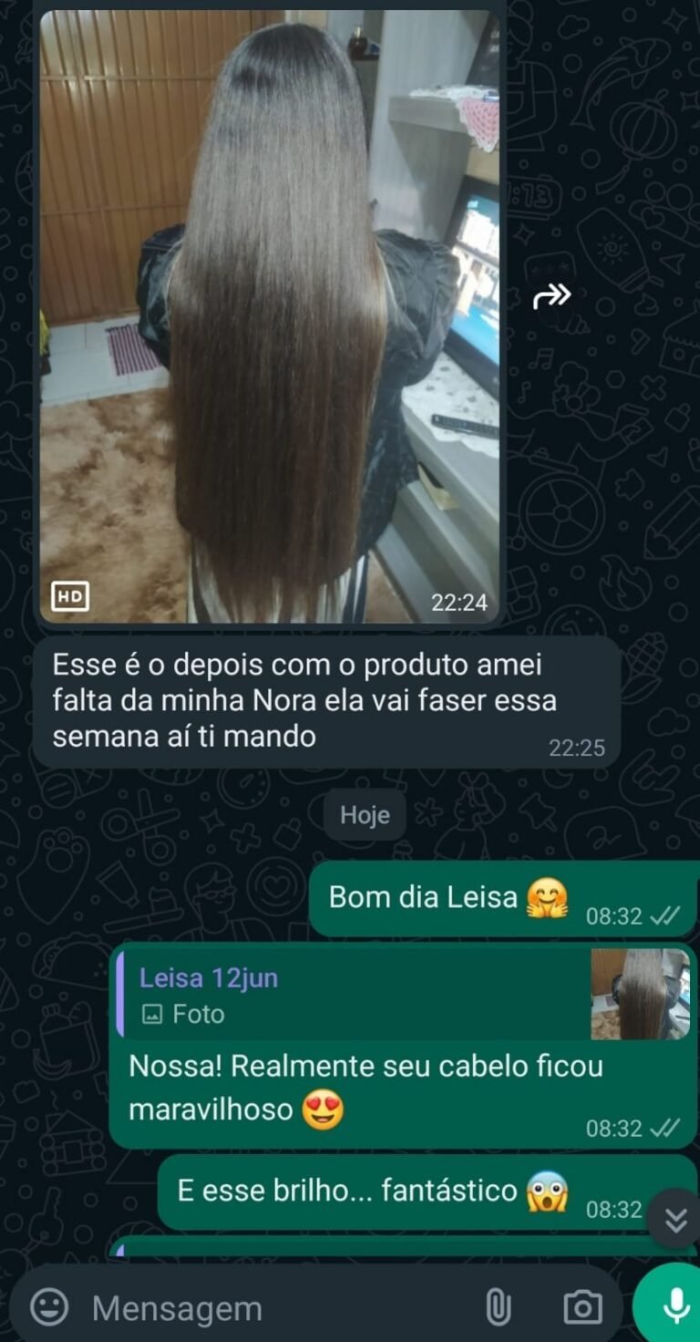 Antes e Depois de Cliente 3